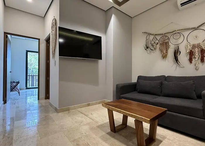 Apartment 1br Con Entrada Gratuita Club De Playa Habitas *